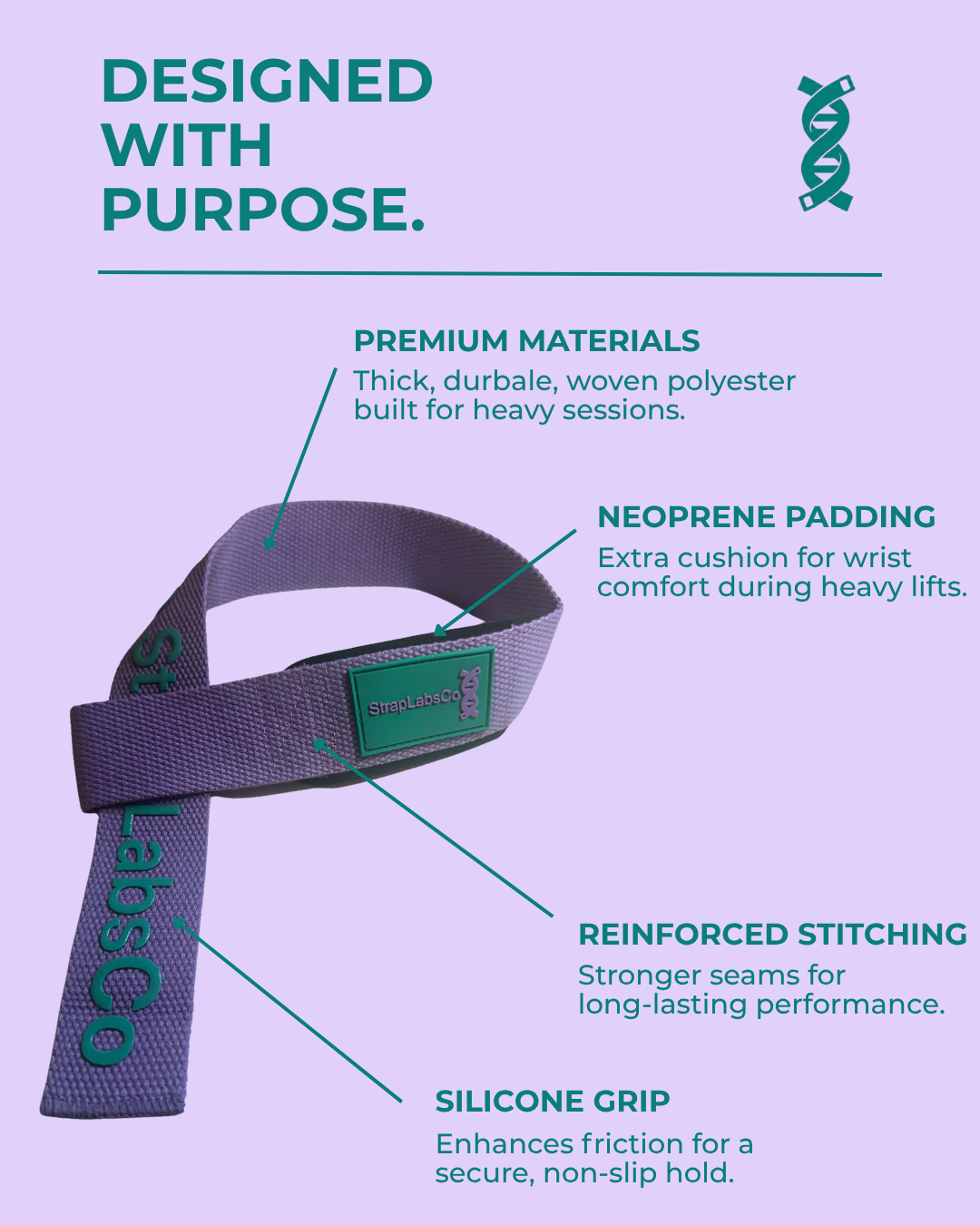 Mermaid Lifting Straps